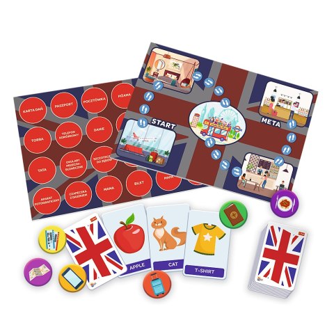 Gra Edukacyjna English is Fun z Serii Mistrz Wiedzy Trefl 01954 Trefl Gry Gra Edukacyjna English is Fun z Serii Mistrz Wiedzy Trefl 01954 Trefl Gry