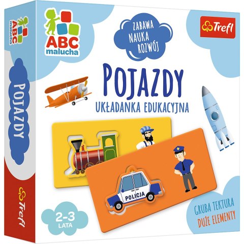 Gra Edukacyjna Pojazdy z Serii ABC Malucha Trefl 01942 Trefl Gry Gra Edukacyjna Pojazdy z Serii ABC Malucha Trefl 01942 Trefl Gry