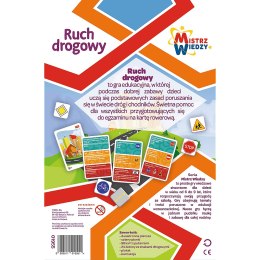 Gra Edukacyjna Ruch drogowy z Serii Mistrz Wiedzy Trefl 01955 Trefl Gry