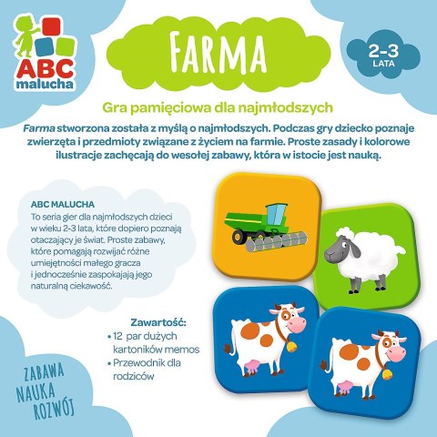 Gra Farma z Serii ABC Malucha Trefl 01944 Trefl Gry Gra Farma z Serii ABC Malucha Trefl 01944 Trefl Gry
