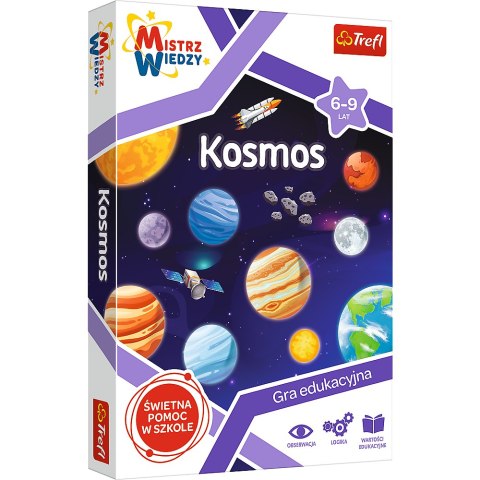 Gra Kosmos z Serii Mistrz Wiedzy Trefl 01956 Trefl Gry Gra Kosmos z Serii Mistrz Wiedzy Trefl 01956 Trefl Gry