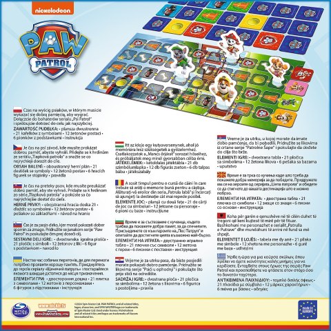 Gra Paw Patrol Pup Race Boardgame Trefl 02579 Trefl Gry Gra Paw Patrol Pup Race Boardgame Trefl 02579 Trefl Gry