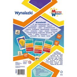 Gra Wynalazki z Serii Mistrz Wiedzy Trefl 01958 Trefl Gry