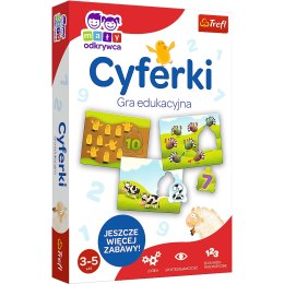Gra edukacyjna Cyferki z Serii Mały Odkrywca Trefl 01946 Trefl Gry