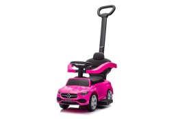 Jeździk z Pchaczem Mercedes 3w1 Różowy LEAN Toys
