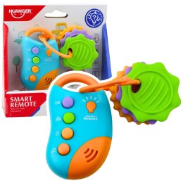Klucze Do Auta Pilot Interaktywny Z Gryzakami Dla Malucha Światła Dźwięki LEAN Toys