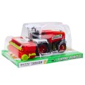 Kombajn Rolniczy Farmerski Z Hederem Napęd Czerwony LEAN Toys