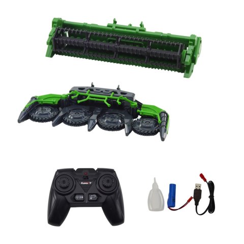 Kombajn Rolniczy Heder Do Zboża i Kukurydzy Zdalnie Sterowany RC 1:24 LEAN Toys Kombajn Rolniczy Heder Do Zboża i Kukurydzy Zdalnie Sterowany RC 1:24 LEAN Toys