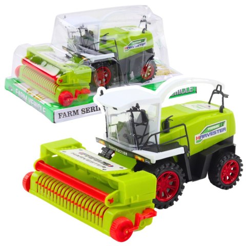 Kombajn Rolniczy Zabawkowy Ruchomy Z Napędem Zielony LEAN Toys Kombajn Rolniczy Zabawkowy Ruchomy Z Napędem Zielony LEAN Toys