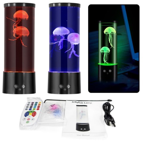Lampka Ledowa z Meduzami Ozdobna Na Baterie Kabel USB LEAN Lampka Ledowa z Meduzami Ozdobna Na Baterie Kabel USB LEAN