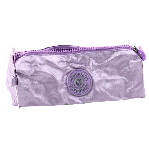 Piórnik Szkolny Organizer Jednokomorowy Fioletowy 21,5cm LEAN Piórnik Szkolny Organizer Jednokomorowy Fioletowy 21,5cm LEAN