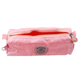 Piórnik Szkolny Organizer Jednokomorowy Różowy 21,5cm LEAN