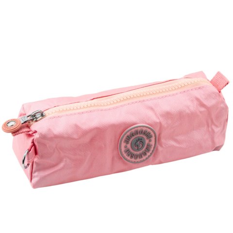 Piórnik Szkolny Organizer Jednokomorowy Różowy 21,5cm LEAN Piórnik Szkolny Organizer Jednokomorowy Różowy 21,5cm LEAN