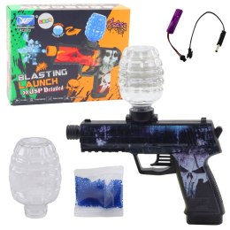 Pistolet Automatyczny Na Kulki Wodne Żelowe Czaszka LEAN Toys