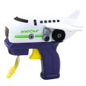 Pistolet Do Baniek Mydlanych Samolot do Skręcania Płyny Śrubokręt 2w1 LEAN Toys