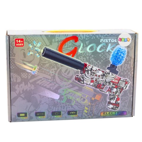 Pistolet Na Kulki Żelowe Wodne Strzałki Piankowe 2w1 LEAN Toys Pistolet Na Kulki Żelowe Wodne Strzałki Piankowe 2w1 LEAN Toys