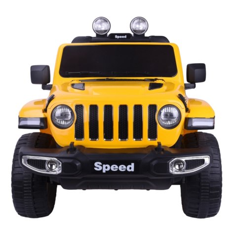 Pojazd Na Akumulator FT-938 Żółty Lakierowany 4x4 LEAN CARS Pojazd Na Akumulator FT-938 Żółty Lakierowany 4x4 LEAN CARS