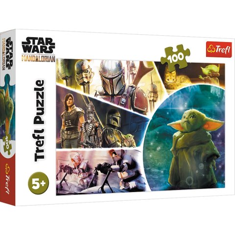 Puzzle - "100" - Baby Yoda Trefl 16413 Trefl Puzzle