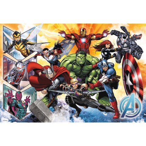 Puzzle - "100" - Siła Avengersów Trefl 16431 Trefl Puzzle Puzzle - "100" - Siła Avengersów Trefl 16431 Trefl Puzzle