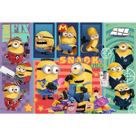 Puzzle - "160" - Minionkowa radość Trefl 15423 Trefl Puzzle Puzzle - "160" - Minionkowa radość Trefl 15423 Trefl Puzzle