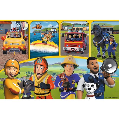 Puzzle - "24 Maxi" - Strażak Sam i przyjaciele Trefl 14356 Trefl Puzzle Puzzle - "24 Maxi" - Strażak Sam i przyjaciele Trefl 14356 Trefl Puzzle
