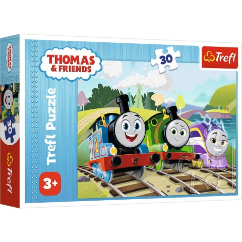 Puzzle - "30" - Radosny Tomek Trefl 18294 Trefl Puzzle Puzzle - "30" - Radosny Tomek Trefl 18294 Trefl Puzzle