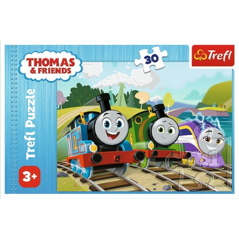 Puzzle - "30" - Radosny Tomek Trefl 18294 Trefl Puzzle Puzzle - "30" - Radosny Tomek Trefl 18294 Trefl Puzzle