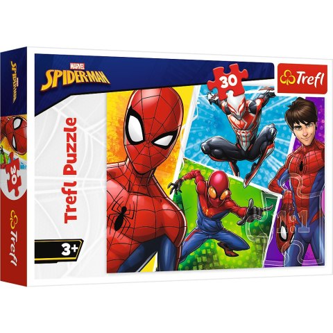 Puzzle - "30" - Spider-Man i Miguel Trefl 18242 Trefl Puzzle