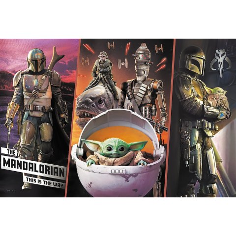 Puzzle - "300" - Tajemniczy Baby Yoda Trefl 23002 Trefl Puzzle Puzzle - "300" - Tajemniczy Baby Yoda Trefl 23002 Trefl Puzzle