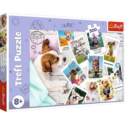 Puzzle - "300" - Zdjęcia z wakacji / Trefl 23003 Trefl Puzzle