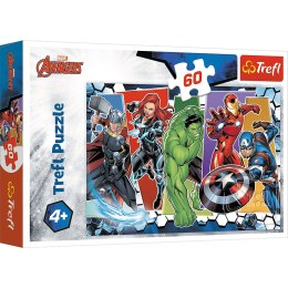 Puzzle 60 - Niezwyciężeni Avengersi Trefl 17357 Trefl Puzzle