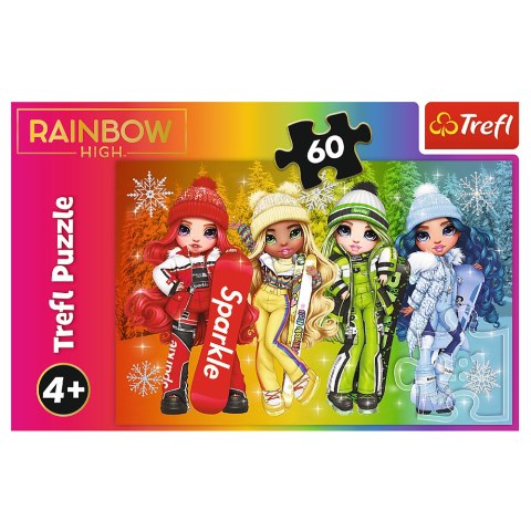 Puzzle - "60" - Radosne lalki Trefl 17380 Trefl Puzzle Puzzle - "60" - Radosne lalki Trefl 17380 Trefl Puzzle
