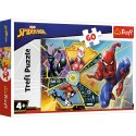 Puzzle - "60" - W sieci / Disney Marvel Spiderman Trefl 17372 Trefl Puzzle