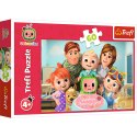 Puzzle 60 el. Cocomelon, Wspaniały dzień Trefl 17391 Trefl Puzzle