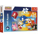 Puzzle Sonic 60 el. Sonic w akcji 17387 Trefl Puzzle