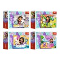 Puzzle - ''miniMaxi" - Kolorowy dzień Gabby / Trefl 56041 Trefl Puzzle