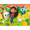 Puzzle - ''miniMaxi" - Kolorowy dzień Gabby / Trefl 56041 Trefl Puzzle