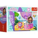 Puzzle - ''miniMaxi" - Kolorowy dzień Gabby / Trefl 56041 Trefl Puzzle