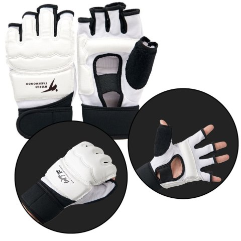 Rękawiczki Sportowe Do Takewondo Etui Białe Rozmiar XS LEAN Rękawiczki Sportowe Do Takewondo Etui Białe Rozmiar XS LEAN