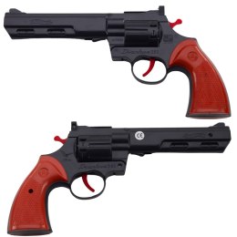 Rewolwer Na Kapiszony Pistolet Rekwizyt Dźwięk Strzału Czarny LEAN TOYS