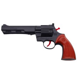 Rewolwer Na Kapiszony Pistolet Rekwizyt Dźwięk Strzału Czarny LEAN TOYS