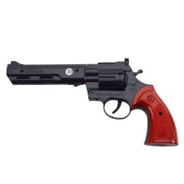 Rewolwer Na Kapiszony Pistolet Rekwizyt Dźwięk Strzału Czarny LEAN TOYS