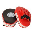 Tarcza Treningowa Rękawica Pad Kick Boxing Łapa Trenera Czerwona LEAN