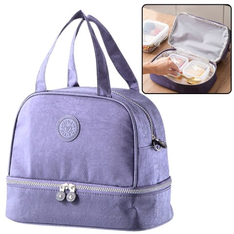 Torba Termiczna Izolacyjna Śniadaniowa Pas z Regulacją Fioletowa 27cm LEAN Torba Termiczna Izolacyjna Śniadaniowa Pas z Regulacją Fioletowa 27cm LEAN