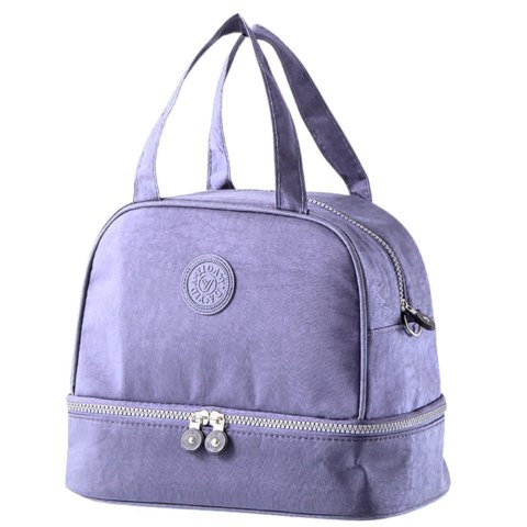 Torba Termiczna Izolacyjna Śniadaniowa Pas z Regulacją Fioletowa 27cm LEAN Torba Termiczna Izolacyjna Śniadaniowa Pas z Regulacją Fioletowa 27cm LEAN