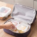 Torba Termiczna Izolacyjna Śniadaniowa Pas z Regulacją Fioletowa 27cm LEAN