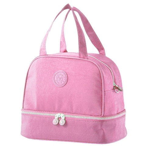 Torba Termiczna Izolacyjna Śniadaniowa Pas z Regulacją Różowa 27cm LEAN Torba Termiczna Izolacyjna Śniadaniowa Pas z Regulacją Różowa 27cm LEAN
