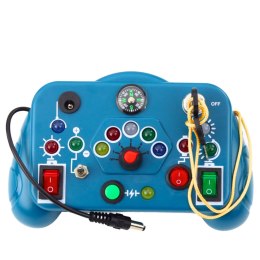 Zabawka Sensoryczna Interaktywna Pad 13 Aktywności Niebieski LEAN Toys