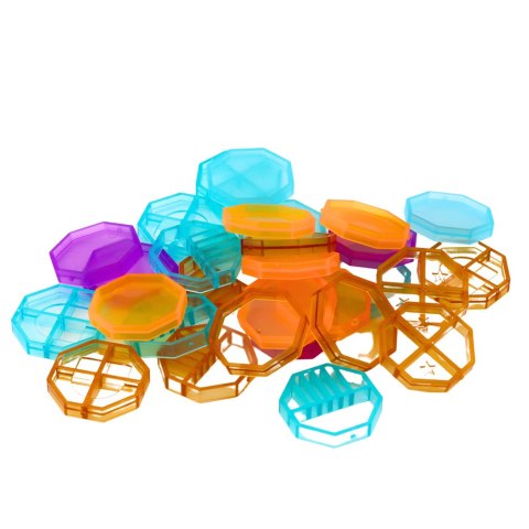 Zestaw Klocki Magnetyczne W Walizce Kolorowe 57 El LEAN Toys Zestaw Klocki Magnetyczne W Walizce Kolorowe 57 El LEAN Toys