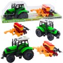 Zestaw Traktor Ciągnik Rolniczy z Siewnikiem Maszyna Rolnicza LEAN Toys